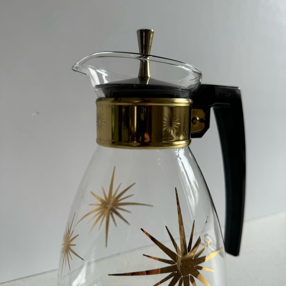 Vintage Midcentury Atomic Coffee Carafe - Picture 11 of 16